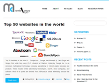 Tablet Screenshot of maheshacharya.com